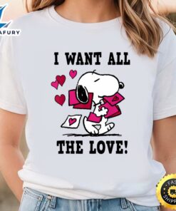 Peanuts Snoopy All The Love…