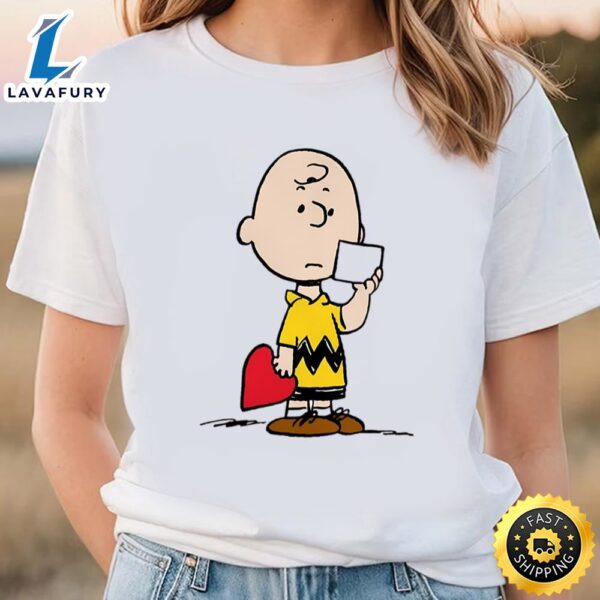 Peanuts Valentine’s Day Charlie Brown Valentine Baby T-Shirt