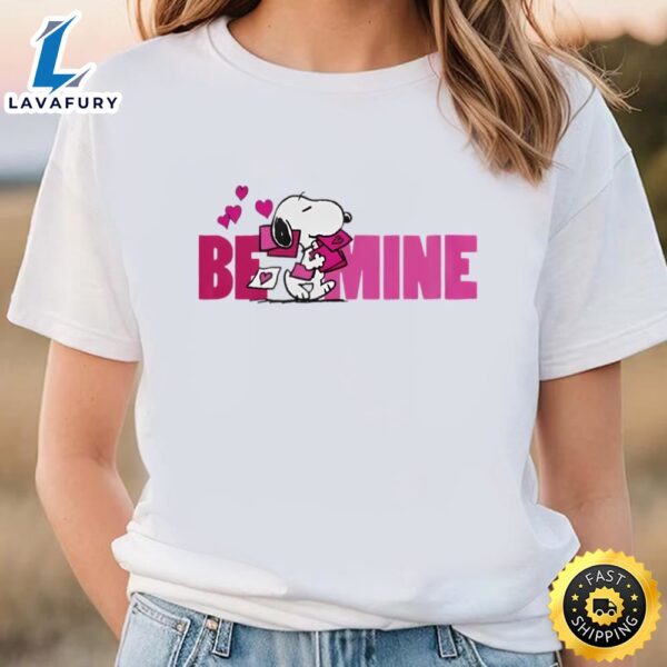 Peanuts Valentine’s Day Snoopy Be Mine T-Shirt