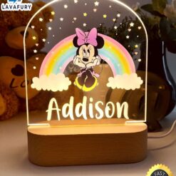 Personalised Minnie Mouse Night Light…