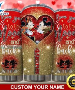 Personalized 49ers Mickey Love You…