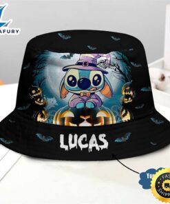 Personalized Halloween Inspired Stitch Bucket Hat
