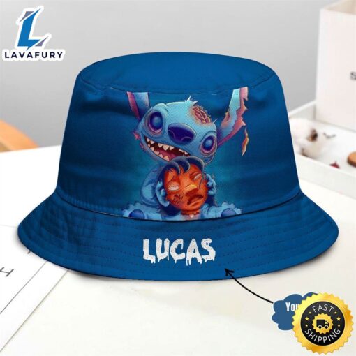 Personalized Halloween Spooky Stitch Bucket Hat