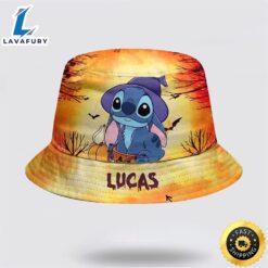 Personalized Halloween Stitch Bucket Hat…