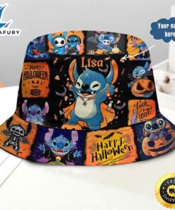 Personalized Halloween Stitch Patterns Bucket…