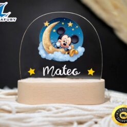 Personalized Night Light Mickey Mouse…