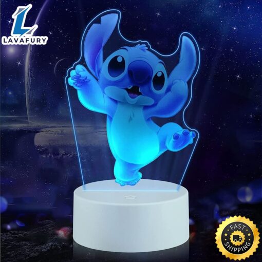 Pokemens Stitch Gifts 3d Stitch Light