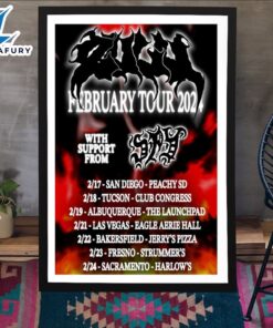 Poster Zulu February Tour 2024…