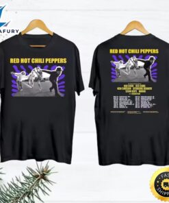 Red Hot Chili Peppers 2024 Tour T-Shirt, Red Hot Chili Peppers Band Shirt