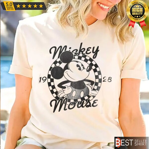 Retro Disney Classic Mickey Mouse Shirt Disney Mickey 1928 Shirt Vintage Disney Unisex Shirt