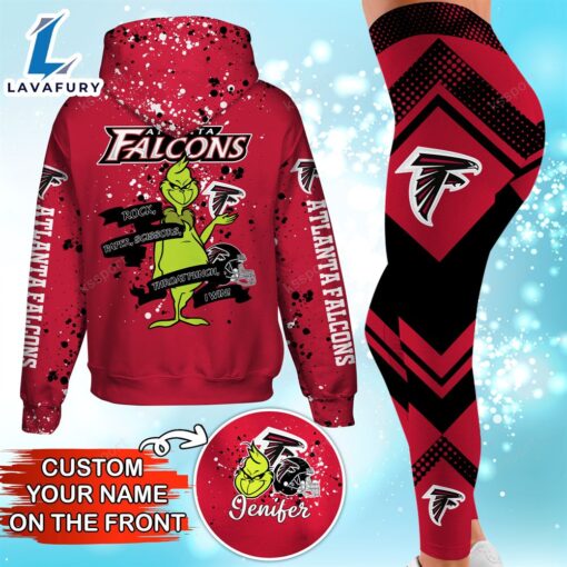 Rock Paper Scissors Throat Punch I Win Atlanta Falcons NFL-Hoodie Leggings