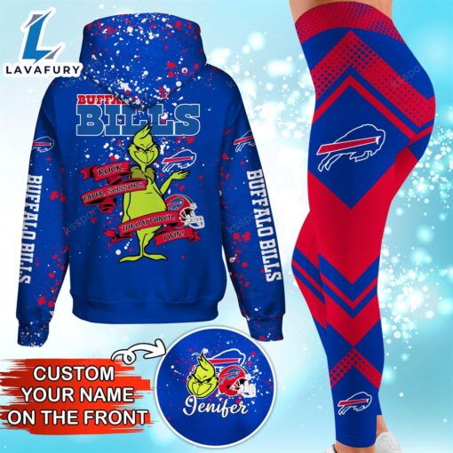 Rock Paper Scissors Throat Punch I Win Buffalo Bills NFL-Hoodie Leggings