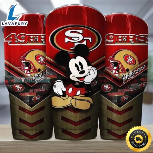 San Francisco 49ers Mickey Crazy Fan Tumbler