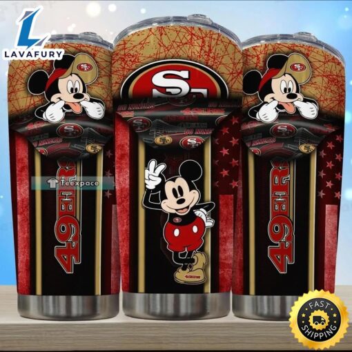 San Francisco 49ers Mickey In The Stands Tumbler