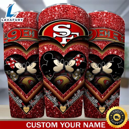 San Francisco 49ers NFL-Custom Tumbler For Couples This