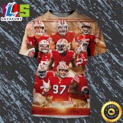 San Francisco 49ers Players Named To NFC 2024 Pro Bowl Roster All Over Print Shirt