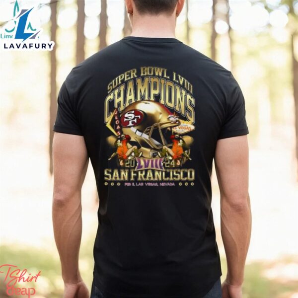 San Francisco Super Bowl Champions 2024 ‘Gold Rush Vintage’ T Shirt