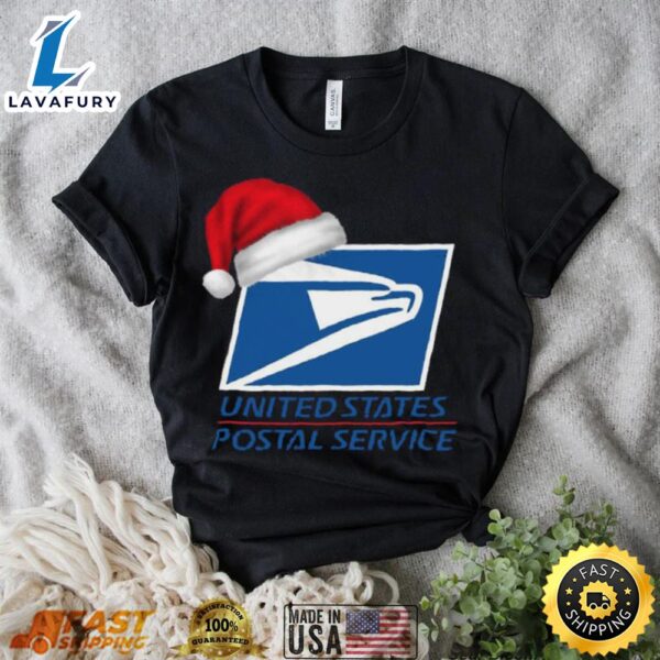 Santa Hat United States Postal Service Christmas 2022 Sweater
