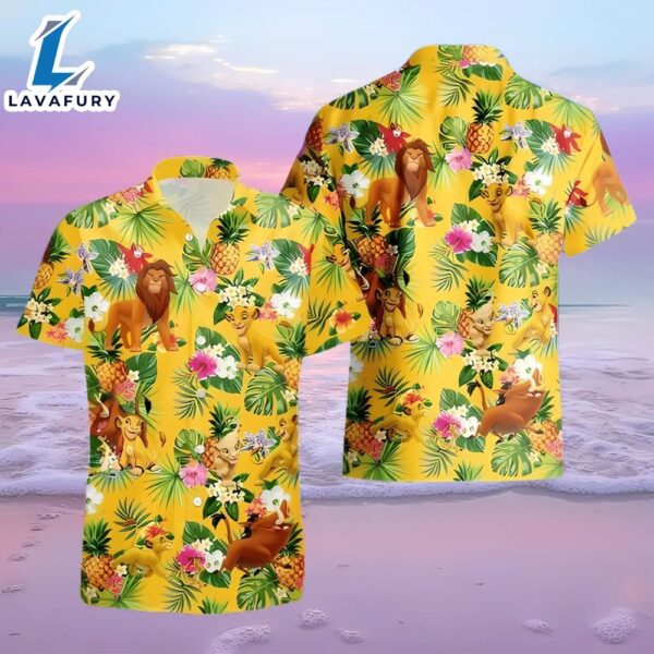 Simba Costume Disney The Lion King Hawaiian Shirt For Men And Women