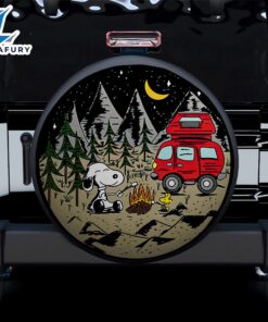 Snoopy Camping Night Sky Car…