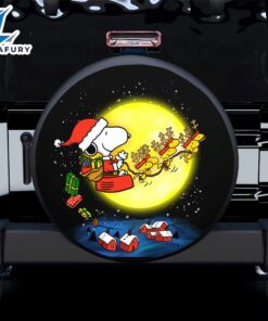 Snoopy Christmas Spare Tire Cover…