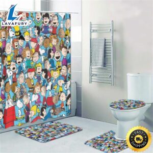 Snoopy Curtain Indiana Shower Curtains