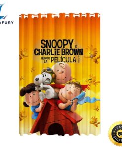 Snoopy Little Friends Curtain Living…