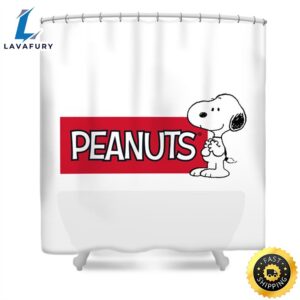 Snoopy Peanuts Shower Curtain