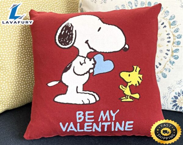 Snoopy Peanuts Valentine’s Day Pillow Holiday gifts
