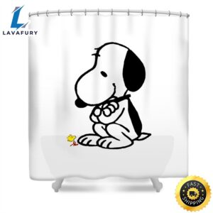 Snoopy Woodstock #2 Shower Curtain