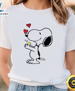 Snoopy And Woodstock Happy Valentine…
