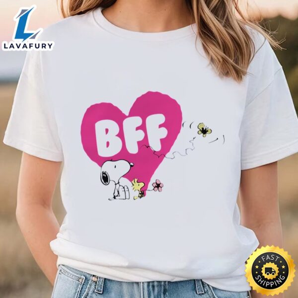 Snoopy And Woodstock Valentine Classic T-Shirt