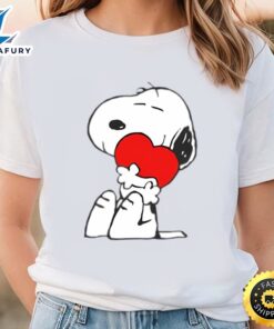 Snoopy Heart Hugs Valentines T-shirt