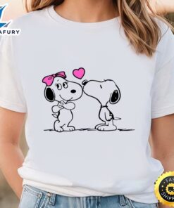 Snoopy Kiss Girlfriend Valentine Shirt