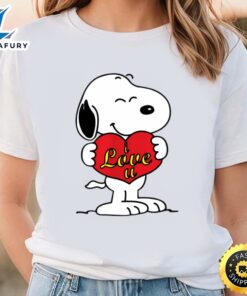 Snoopy Love Charlie Brown Wood…