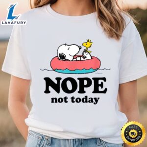 Snoopy Nope Not Today T-Shirt…