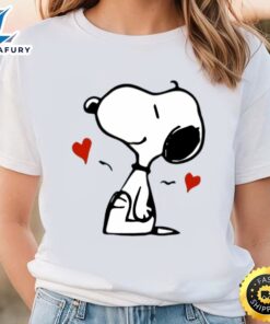 Snoopy Valentines Love Heart Shirt…