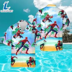 Spider Man Hawaiian Shirt For…