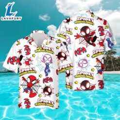 Spider Man Hawaiian Shirt Spidey…