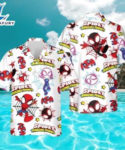 Spider Man Hawaiian Shirt Spidey…
