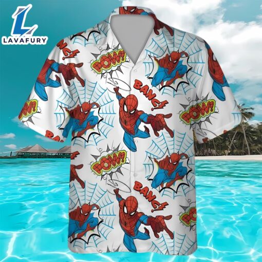 Spider Man Spider Web Superheroes Movie Summer Hawaiian Shirt