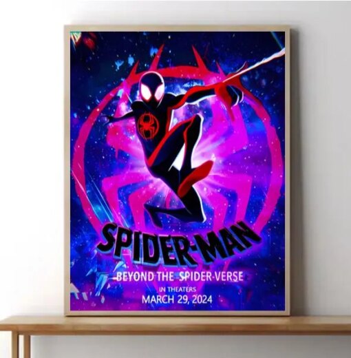 Spiderman Beyond The Spider-Verse 2024 Home Decor Poster Canvas