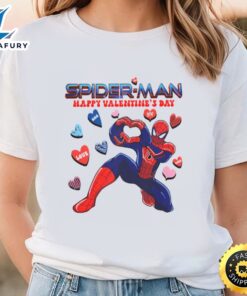 Spiderman Happy Valentines Day Shirt