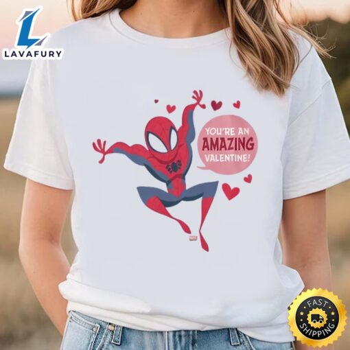 Spiderman Valentine You’re An Amazing Valentine T-Shirt