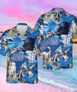 Stars War Vintage Hawaiian Shirt