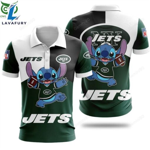 Stitch Favourite NFL New York Jets 3D shirt hoodie polo