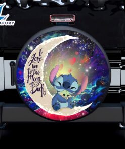 Stitch Hold Baby Yoda Love…