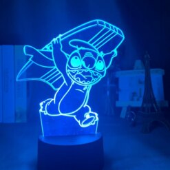 Stitch Light 3d Stitch Lamp…