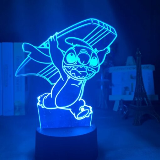 Stitch Light 3d Stitch Lamp Night Light