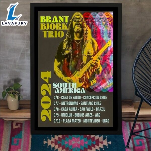 Stream Brant Bjork Trio South America 2024 Tour Canvas